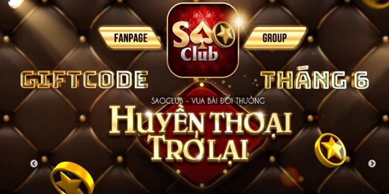 Event tặng giftcode Sao Club cho người chơi